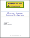 Elementary Montessori Compound Key Experience - Montessori Print Shop