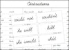 Contractions Matching Cards - Montessori Print Shop Grammar Lessons