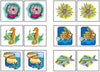 Coral reef Match-Up & Memory Game - Montessori Print Shop