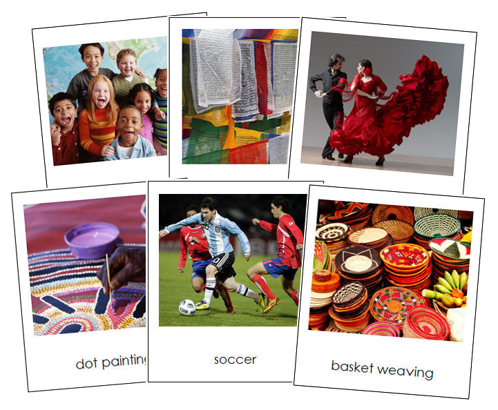 World Culture Bundle - Montessori Print Shop Digital Download