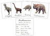 Dinosaurs Set 1 (cursive) - Montessori Print Shop