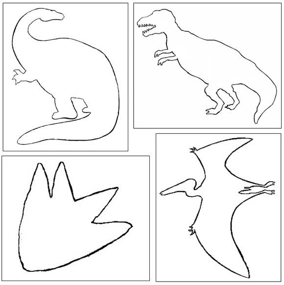 dinosaur cutting and pin punching - Montessori Print Shop Digital Download preschool pin poke