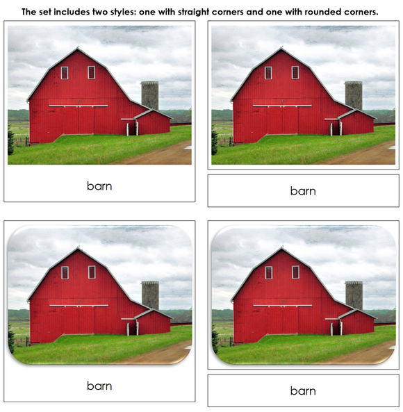 Down On The Farm - Safari Toob Cards - Montessori Print Shop Digital Download