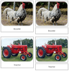 Down on the Farm Safari Toob Cards - Montessori Print Shop