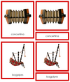 European Musical Instruments (color-coded) - Montessori Print Shop