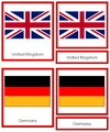 Flags of the World Bundle (color coded)