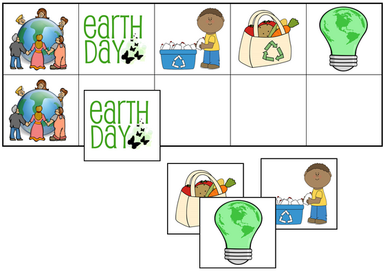Earth Day Match-Up & Memory Game - Montessori Print Shop Digital Download