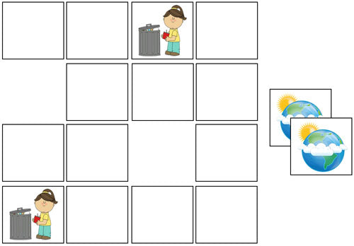 Earth Day Match-Up & Memory Game - Montessori Print Shop Digital Download