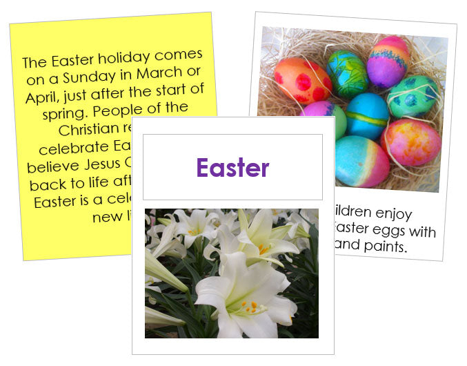 Easter Cards & Booklet - Montessori Print Shop