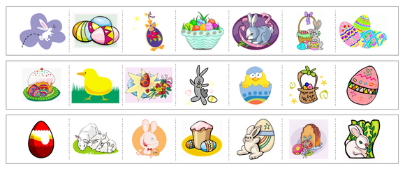 Easter Cutting Work - Preschool Activity by Montessori Print Shop