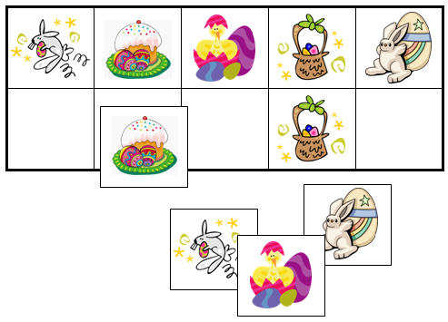 Easter Match-Up & Memory Game - Montessori Print Shop Digital Download