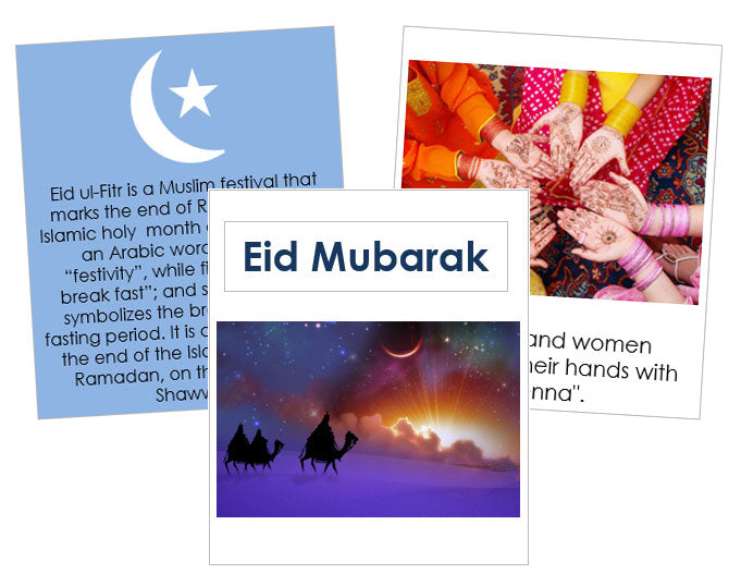 Eid ul-Fitr Cards & Booklet - Montessori Print Shop Digital Download