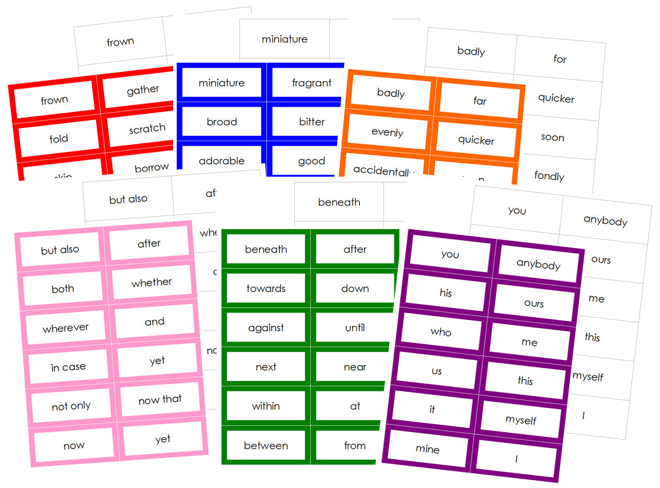 Elementary Montessori Grammar Bundle - Montessori Print Shop Digital Download