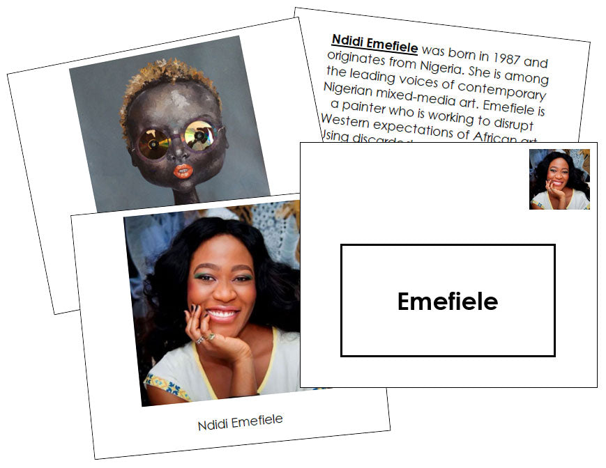 Ndidi Emefiele Art Book - Montessori Print Shop Digital Download