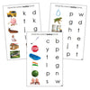 Step 2: Ending Sound Choice Cards (photos) - Montessori Print Shop phonics program