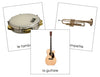 French - Musical Instruments - Les cartes d'instruments de musique - Montessori Print Shop