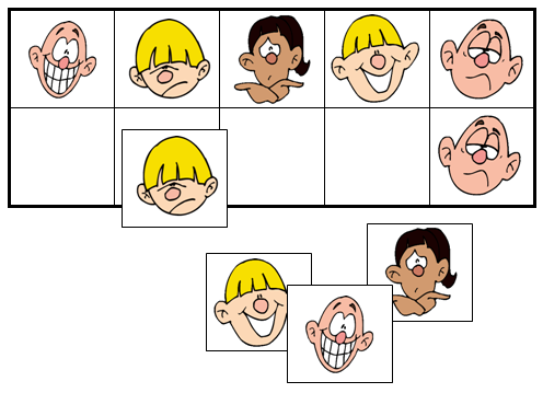 Face Match-Up & Memory Game - Montessori Print Shop Digital Download