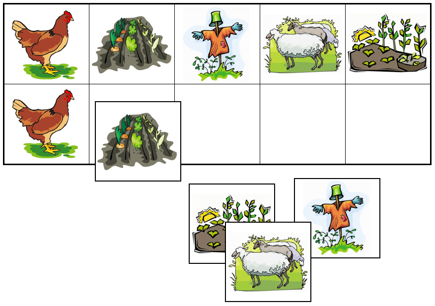Farm Match-Up & Memory Game - Montessori Print Shop Digital Download