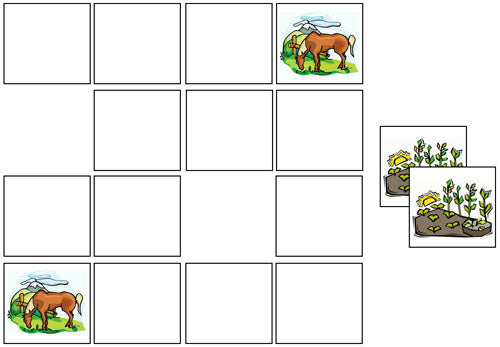 Farm Match-Up & Memory Game - Montessori Print Shop Digital Download