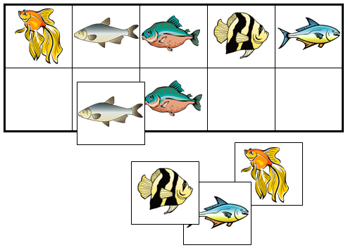 Fish Match-Up & Memory Game - Montessori Print Shop Digital Download