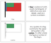 Parts of a Flag Nomenclature Book - Montessori Print Shop