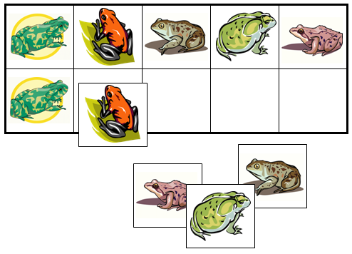 Frog Match-Up & Memory Game - Montessori Print Shop