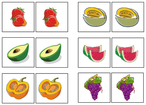 Fruit Match-Up & Memory Game - Montessori Print Shop Digital Download