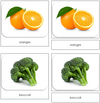 Fruits and Vegetables Safari Toob Cards - Montessori Print Shop