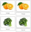 Fruits and Vegetables Safari Toob Cards - Montessori Print Shop