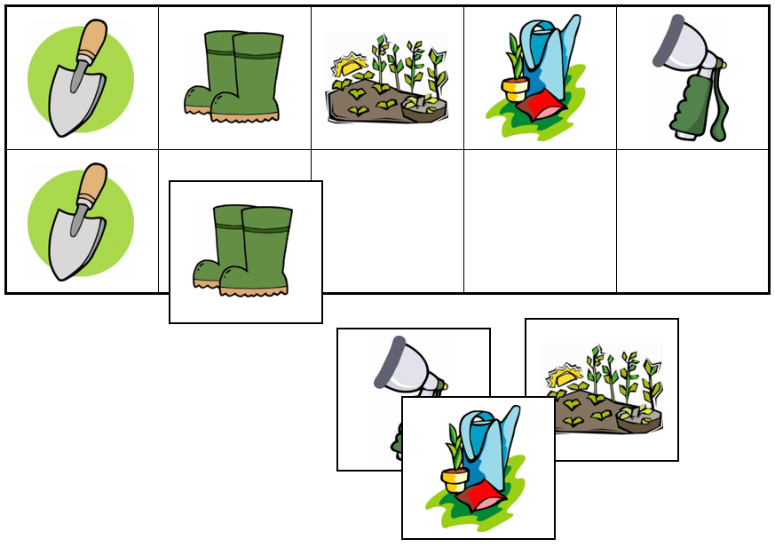 Garden Match-Up & Memory Game - Montessori Print Shop Digital Download