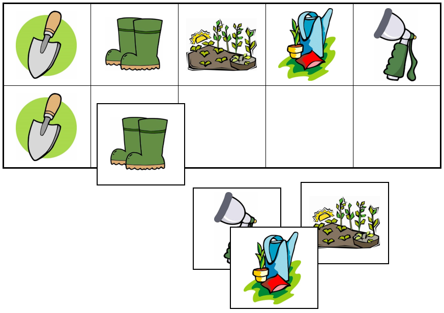 Garden Match-Up & Memory Game - Montessori Print Shop