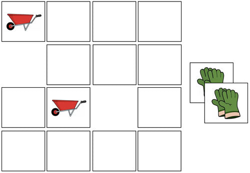 Garden Match-Up & Memory Game - Montessori Print Shop Digital Download