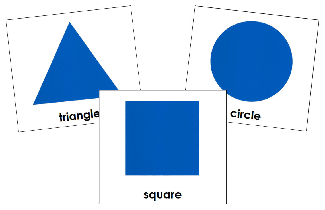 Geometric Shapes - Toddler Cards - Montessori Print Shop Digital Download