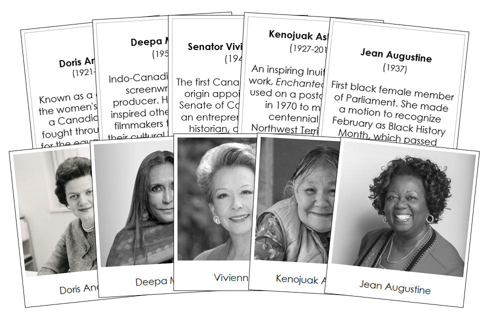 Great Women of Canada - Montessori Print Shop Digital Download