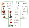 Green Phonogram Sound Cards - Set 2 (photos) - Montessori Print Shop phonogram language program