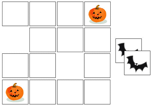 Halloween Match-Up & Memory Game - Montessori Print Shop