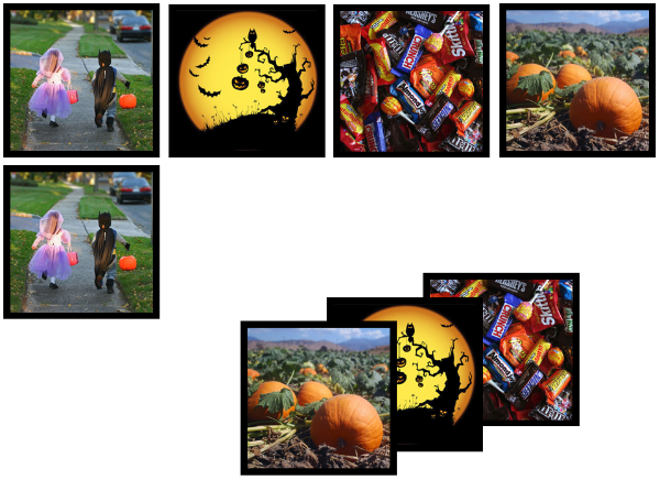 halloween matching cards - Montessori Print Shop Digital Download