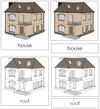 House Nomenclature 3-Part Cards - Montessori Print Shop