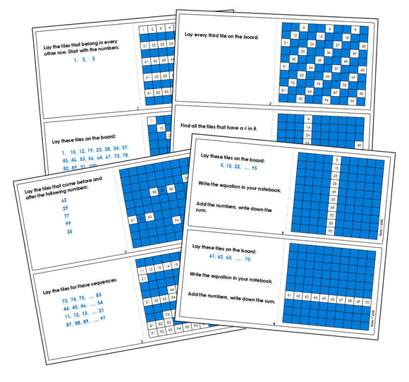 Hundred Board Activity Set