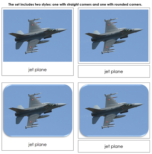 In The Sky - Safari Toob Cards - Montessori Print Shop Digital Download