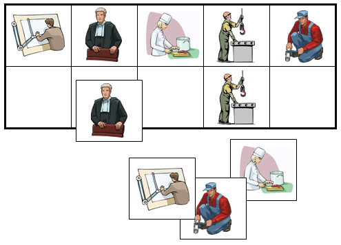 Job Match-Up & Memory Game - Montessori Print Shop Digital Download