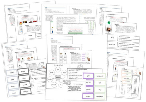 Elementary Key Experiences Bundle - elementary montessori language cards