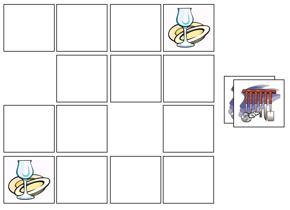 Kitchen Match-Up & Memory Game - Montessori Print Shop Digital Download