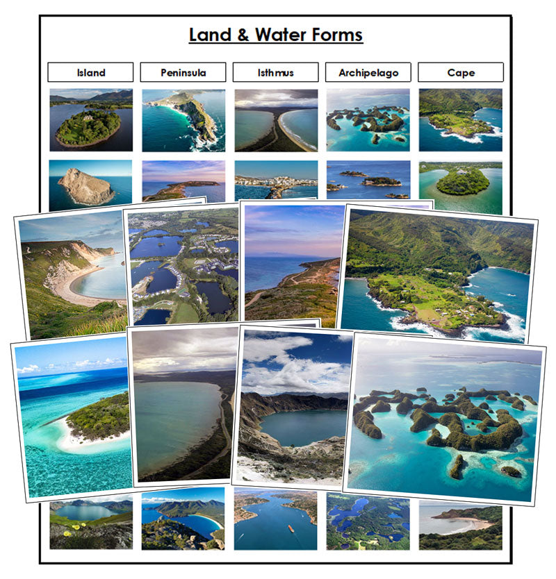 Land & Water Forms Bundle