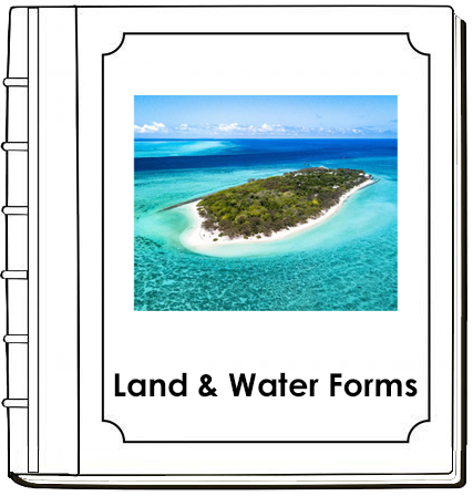 Land & Water Forms Photo Book - Montessori Print Shop Digital Download
