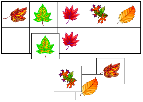 Leaf Match-Up & Memory Game - Montessori Print Shop