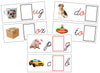 Printable NEW Cursive Moveable Alphabet Sound Cards Bundle black/red