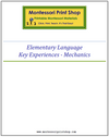 Elementary Montessori Grammar Mechanics Key Experiences - Montessori Print Shop