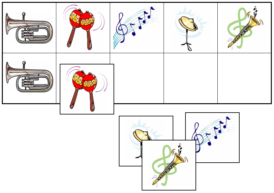 Musical Instruments Match-Up & Memory Game - Montessori Print Shop