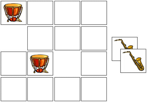 Musical Instruments Match-Up & Memory Game - Montessori Print Shop Digital Download